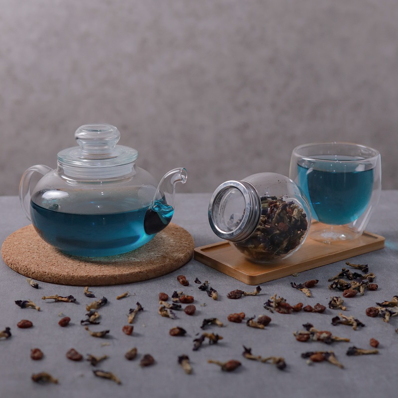 Bulk - Blue Tea with Dried Grapes